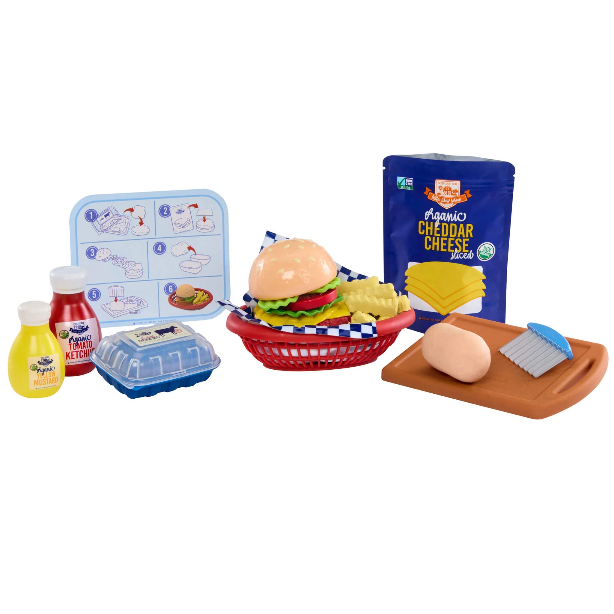 Creative Chefs™ Cheeseburger and Fries Kit