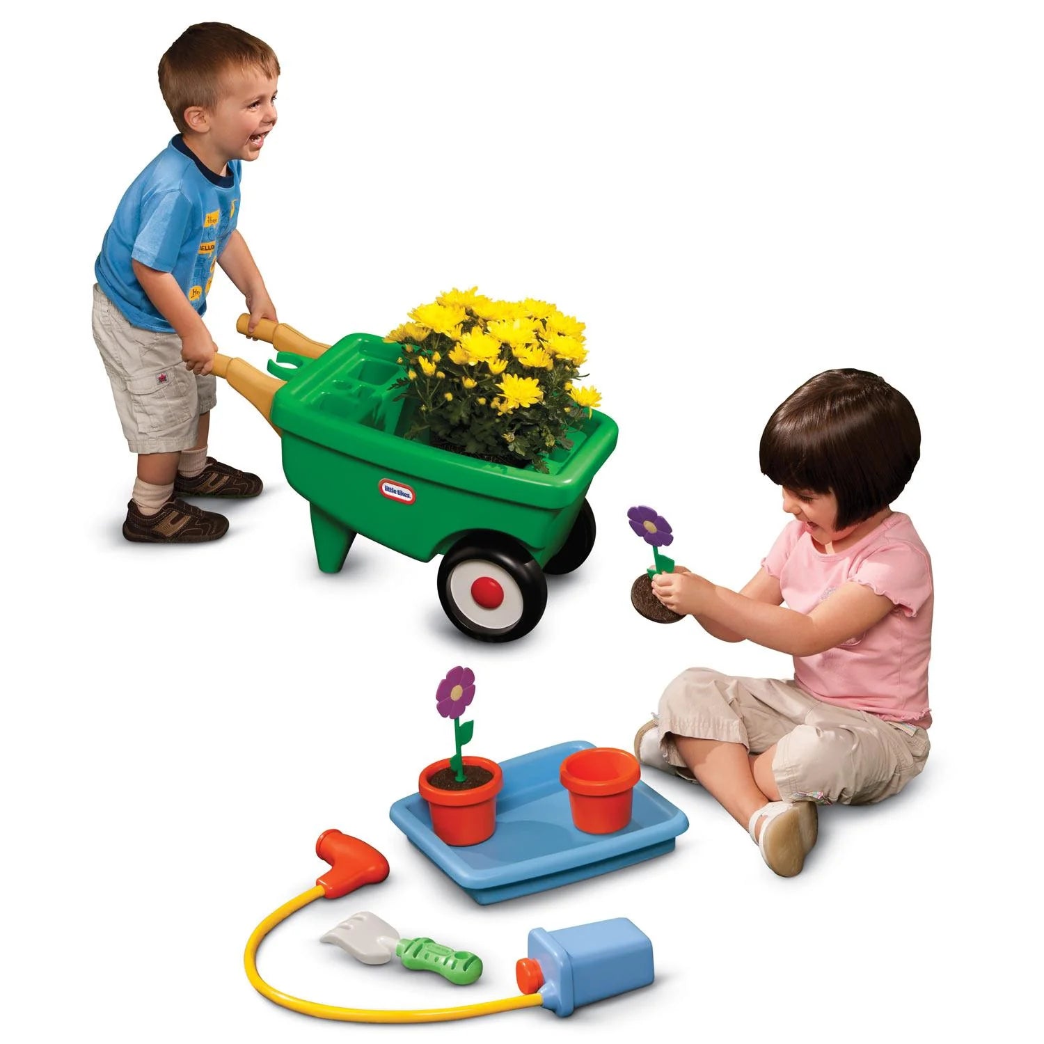 2-in-1 Garden Cart & Wheelbarrow