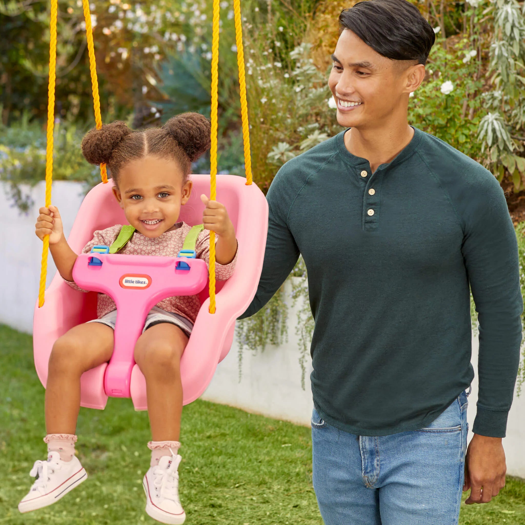 2-in-1 Snug 'n Secure™ Swing - Pink